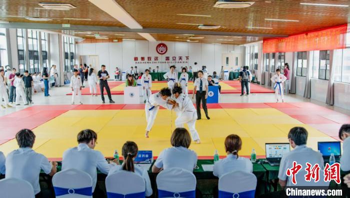 广东省首届中小学生柔道锦标赛在肇庆四会市举