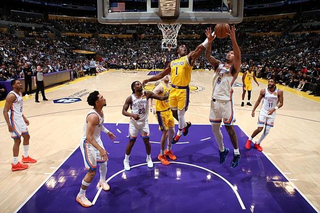 雷霆力克湖人蒂罗10分成亮点